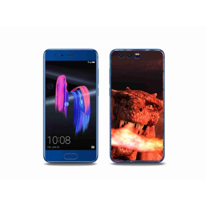 Gelový kryt mmCase na mobil Honor 9 - drak
