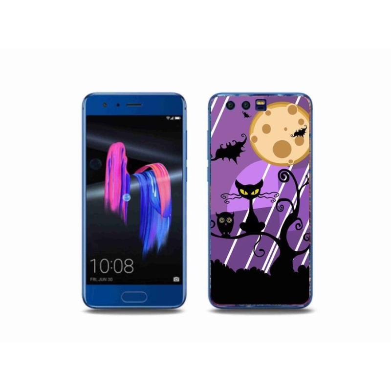 Gelový kryt mmCase na mobil Honor 9 - halloween