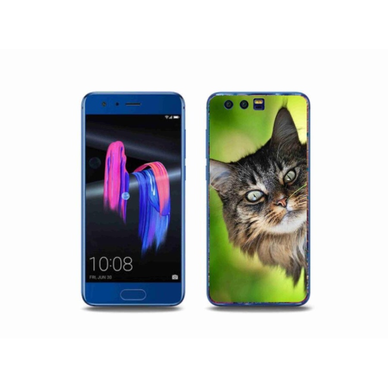 Gelový kryt mmCase na mobil Honor 9 - kočka 3