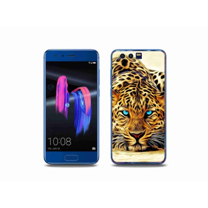 Gelový kryt mmCase na mobil Honor 9 - kreslený tygr