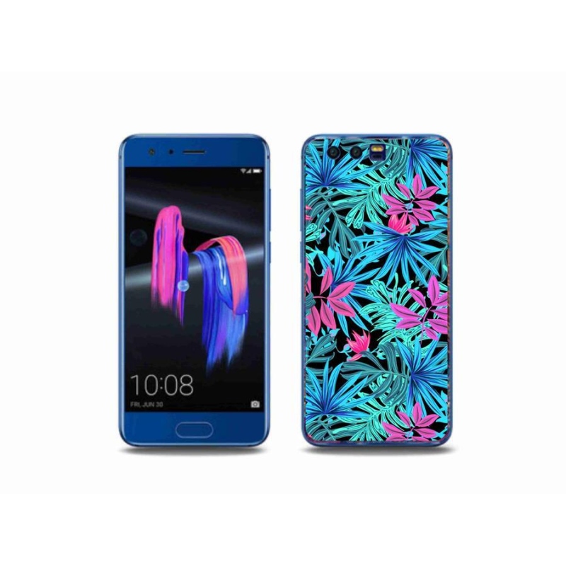 Gelový kryt mmCase na mobil Honor 9 - květiny 3