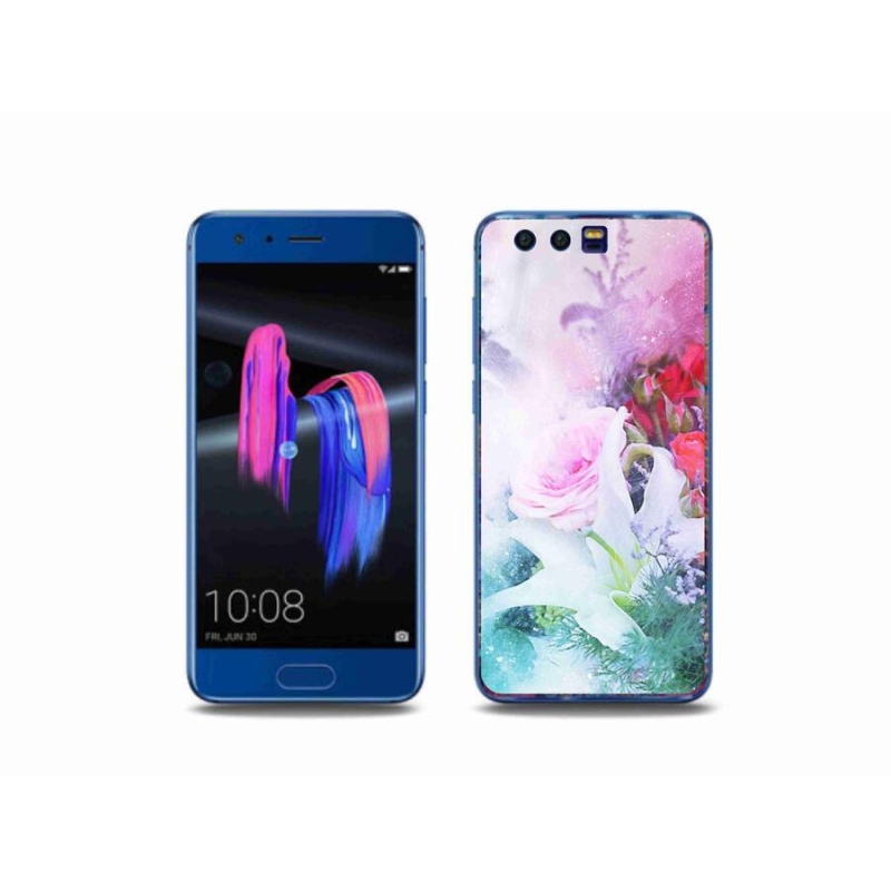 Gelový kryt mmCase na mobil Honor 9 - květiny 4