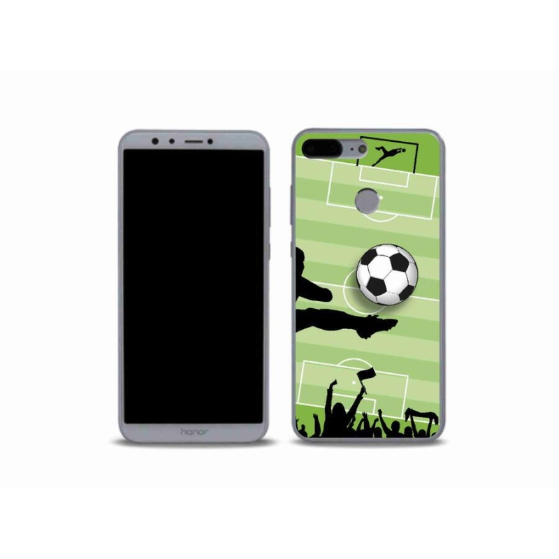 Gelový kryt mmCase na mobil Honor 9 Lite - fotbal 3