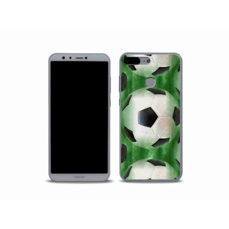 Gelový kryt mmCase na mobil Honor 9 Lite - fotbalový míč