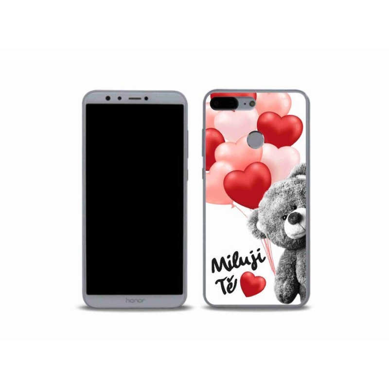 Gelový kryt mmCase na mobil Honor 9 Lite - miluji Tě