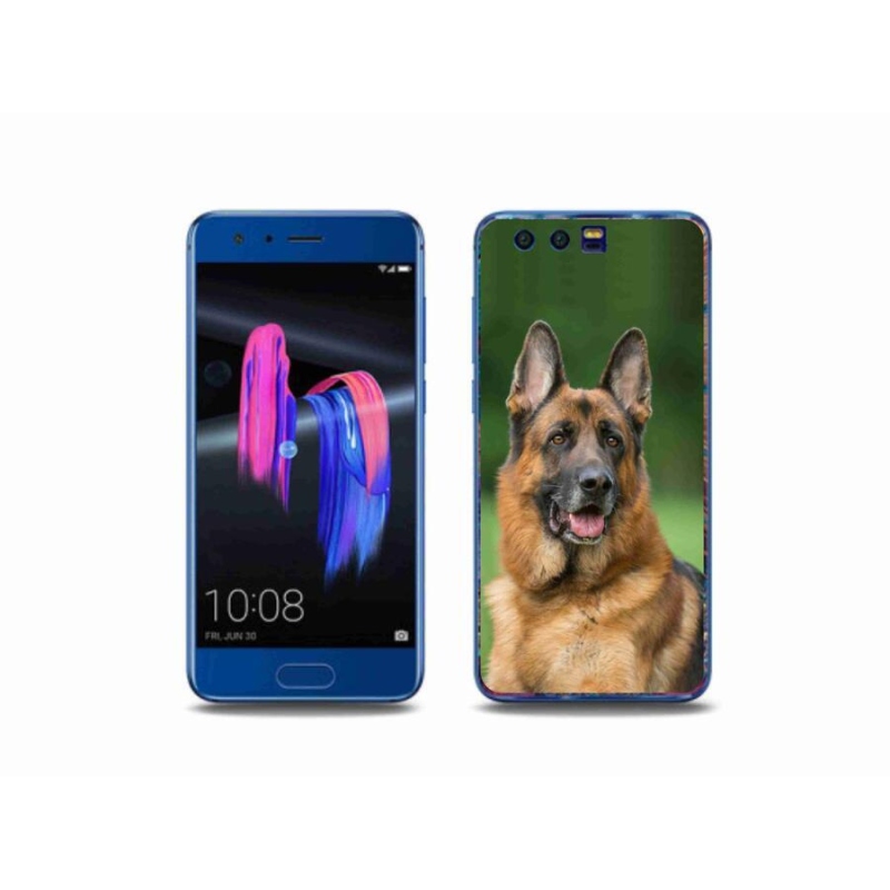 Gelový kryt mmCase na mobil Honor 9 - německý ovčák