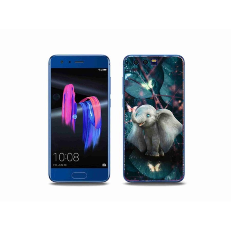 Gelový kryt mmCase na mobil Honor 9 - roztomilý slon