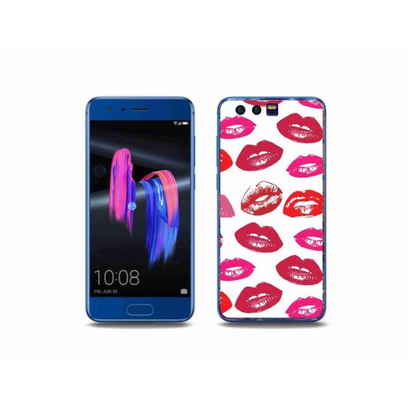 Gelový kryt mmCase na mobil Honor 9 - rty