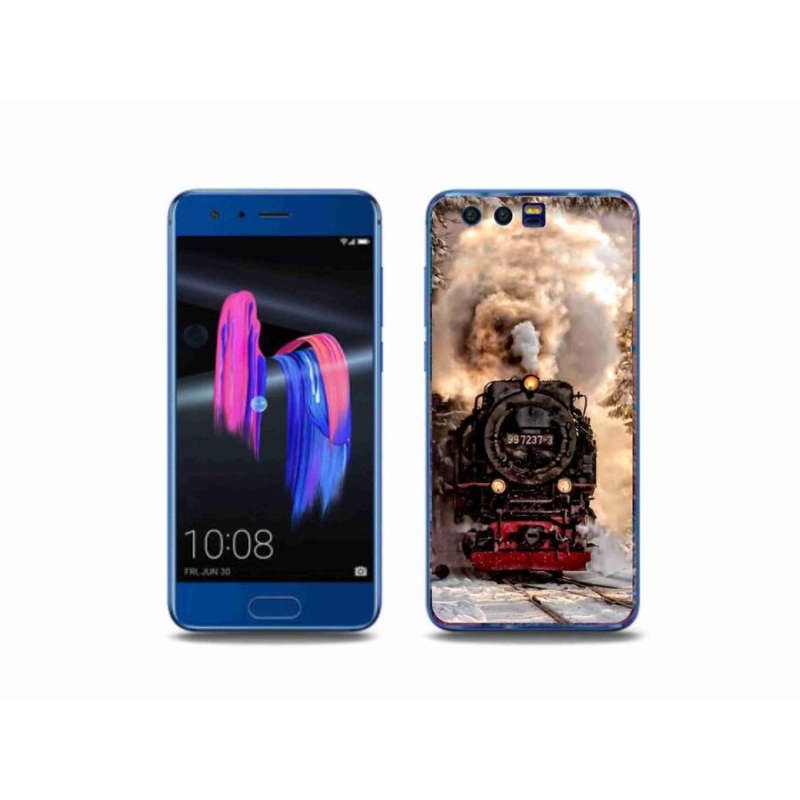 Gelový kryt mmCase na mobil Honor 9 - vlak