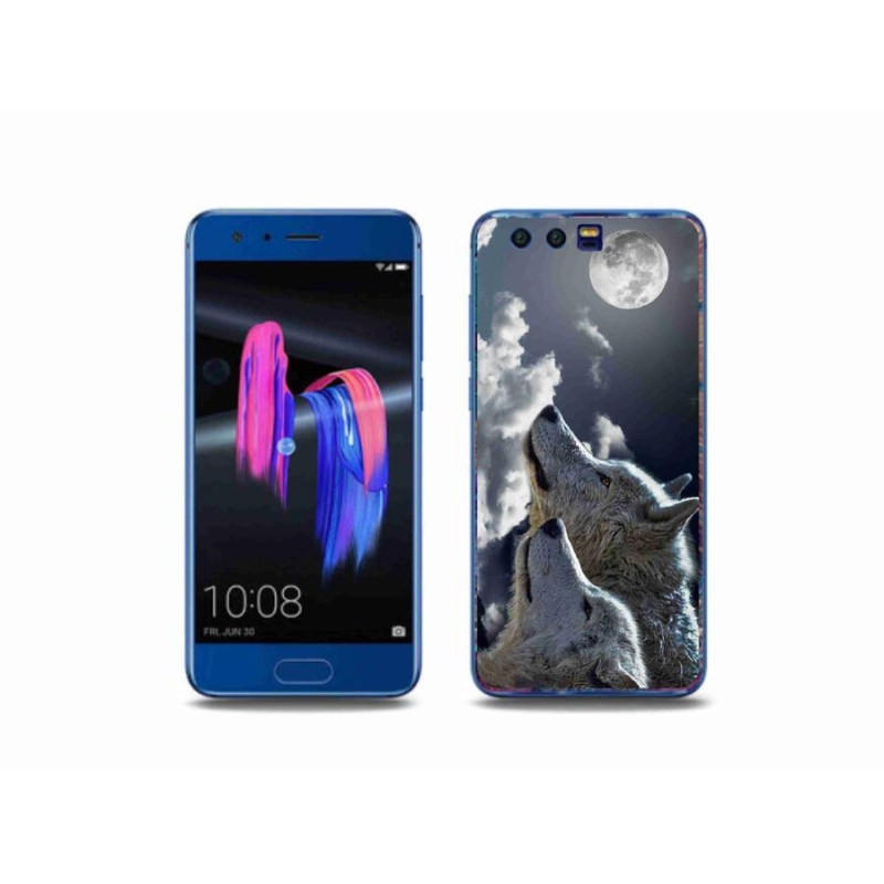 Gelový kryt mmCase na mobil Honor 9 - vlci