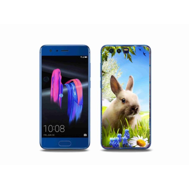 Gelový kryt mmCase na mobil Honor 9 - zajíček
