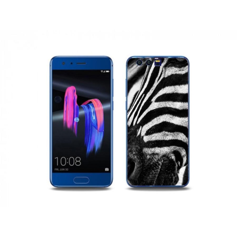 Gelový kryt mmCase na mobil Honor 9 - zebra