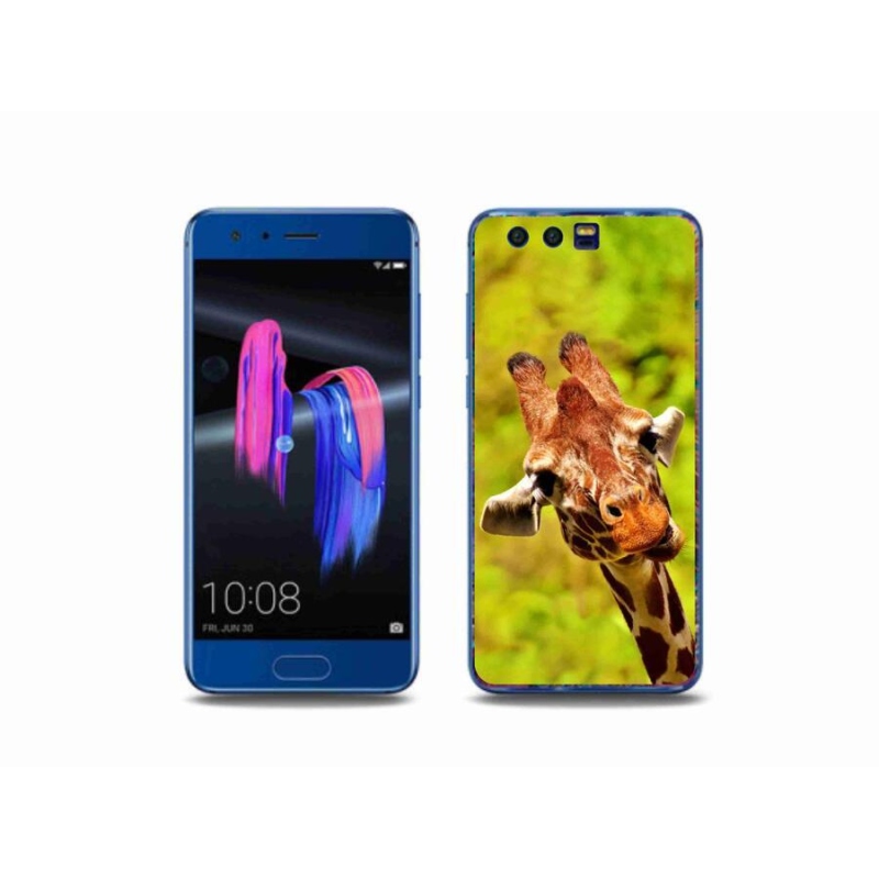 Gelový kryt mmCase na mobil Honor 9 - žirafa