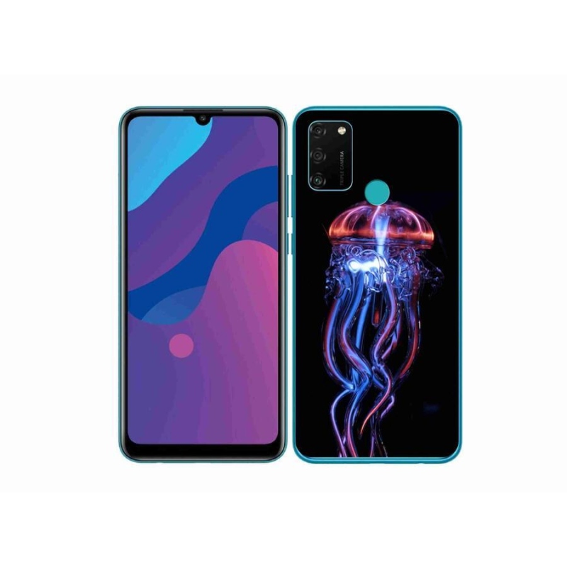 Gelový kryt mmCase na mobil Honor 9A - medúza