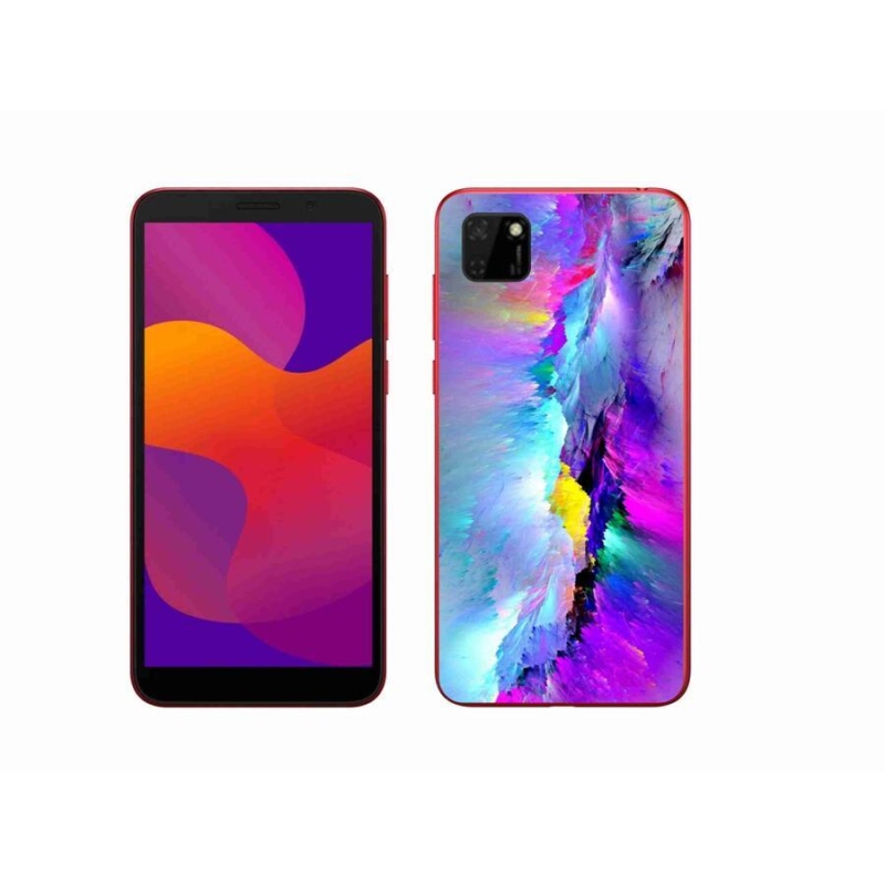 Gelový kryt mmCase na mobil Honor 9S - abstrakt