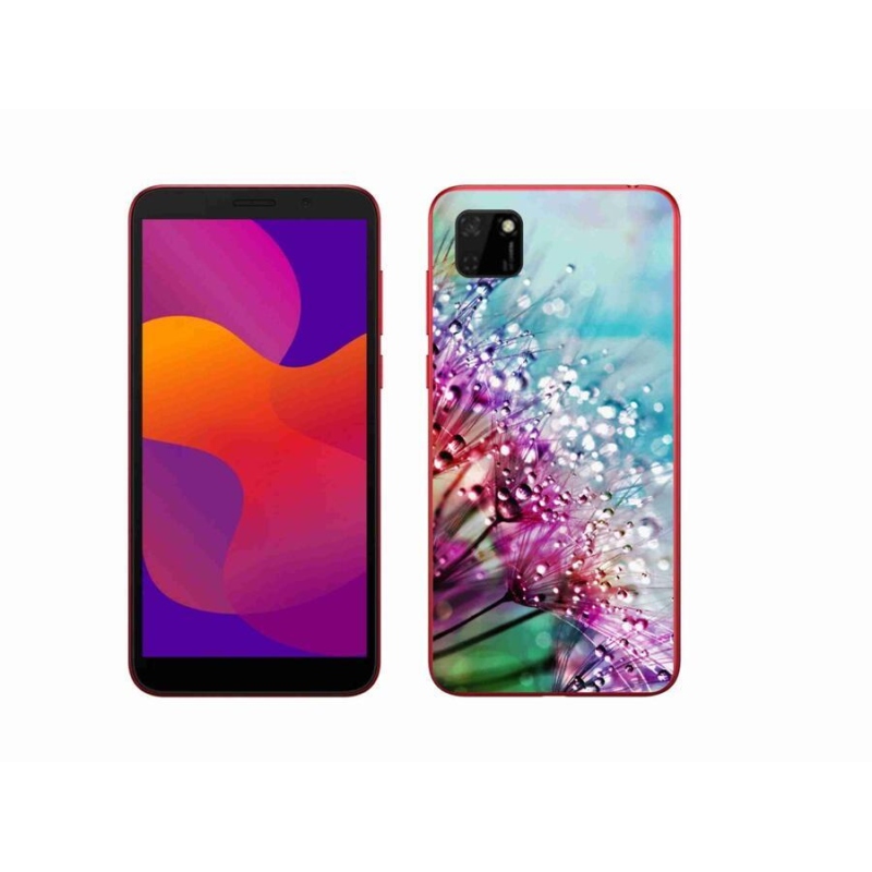 Gelový kryt mmCase na mobil Honor 9S - barevné květy