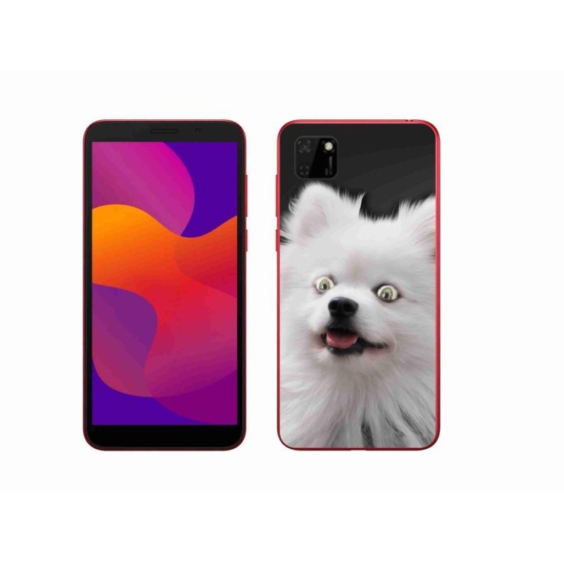 Gelový kryt mmCase na mobil Honor 9S - bílý špic