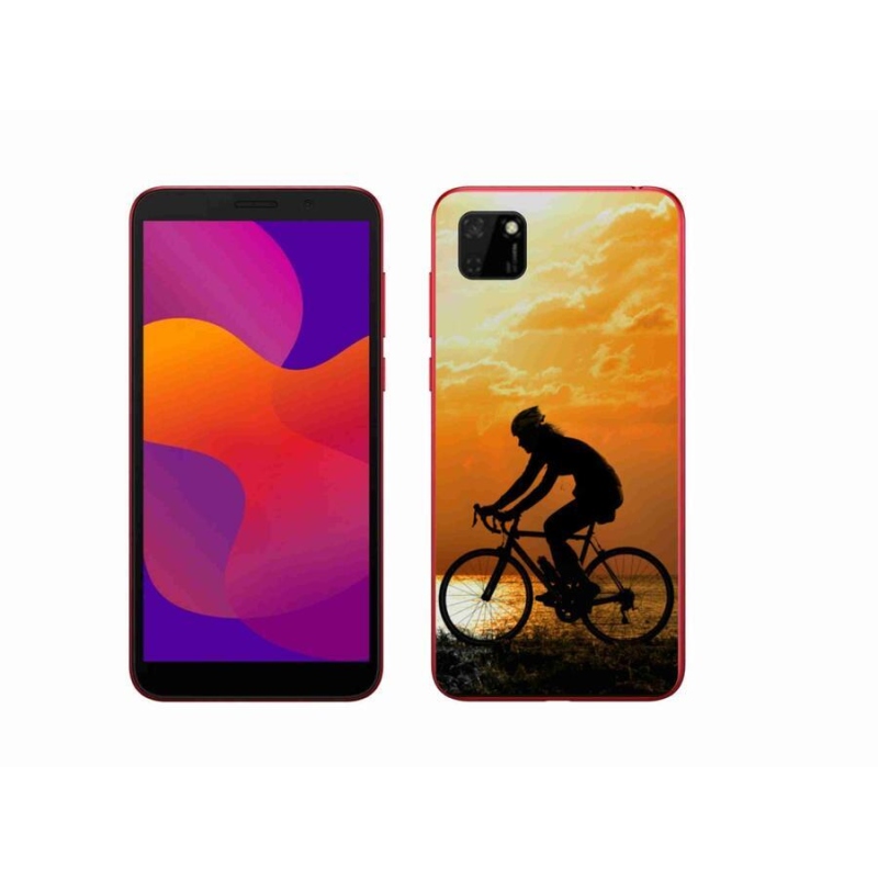 Gelový kryt mmCase na mobil Honor 9S - cyklovýlet