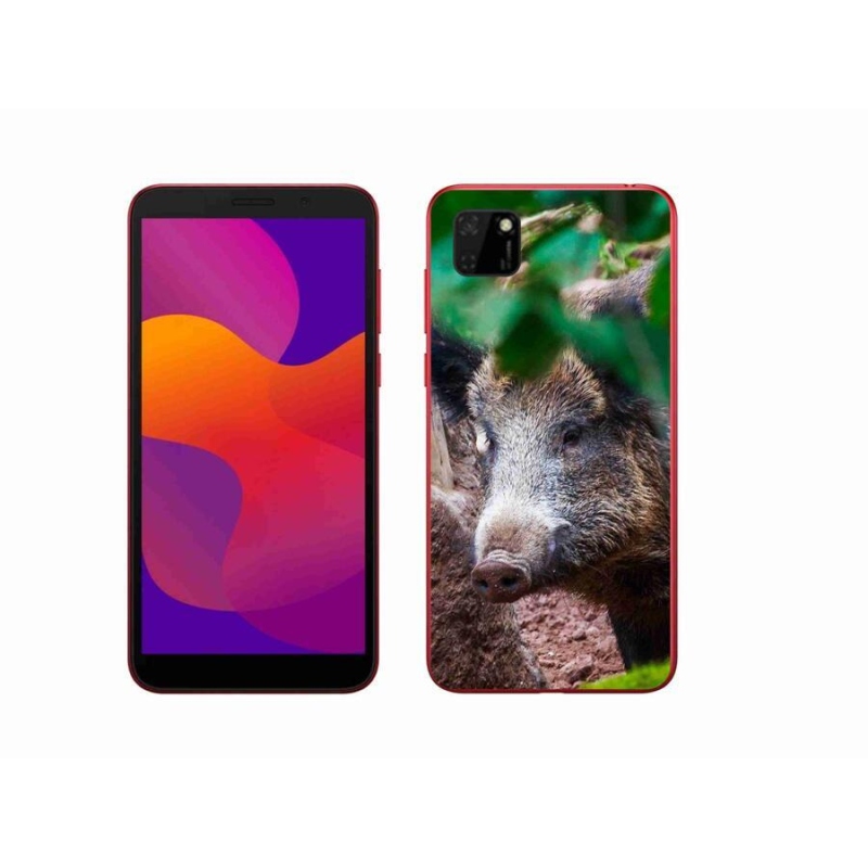 Gelový kryt mmCase na mobil Honor 9S - divoké prase