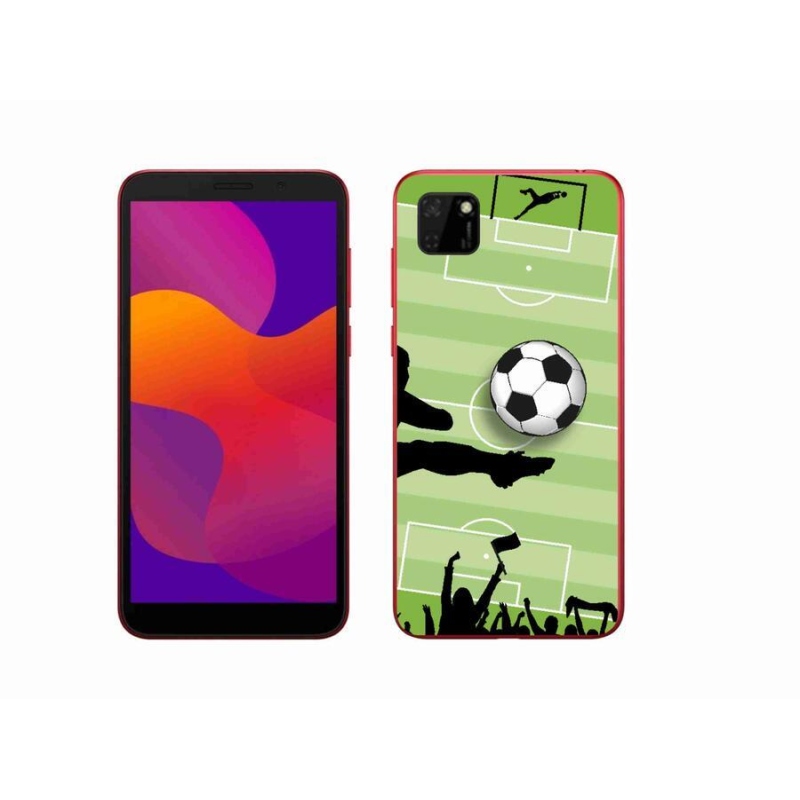 Gelový kryt mmCase na mobil Honor 9S - fotbal 3