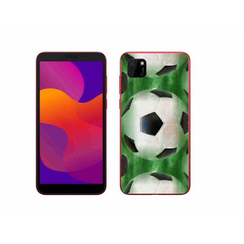 Gelový kryt mmCase na mobil Honor 9S - fotbalový míč