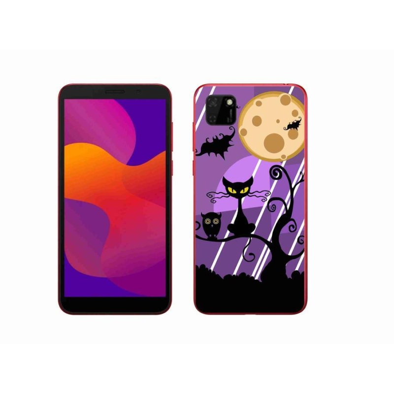 Gelový kryt mmCase na mobil Honor 9S - halloween