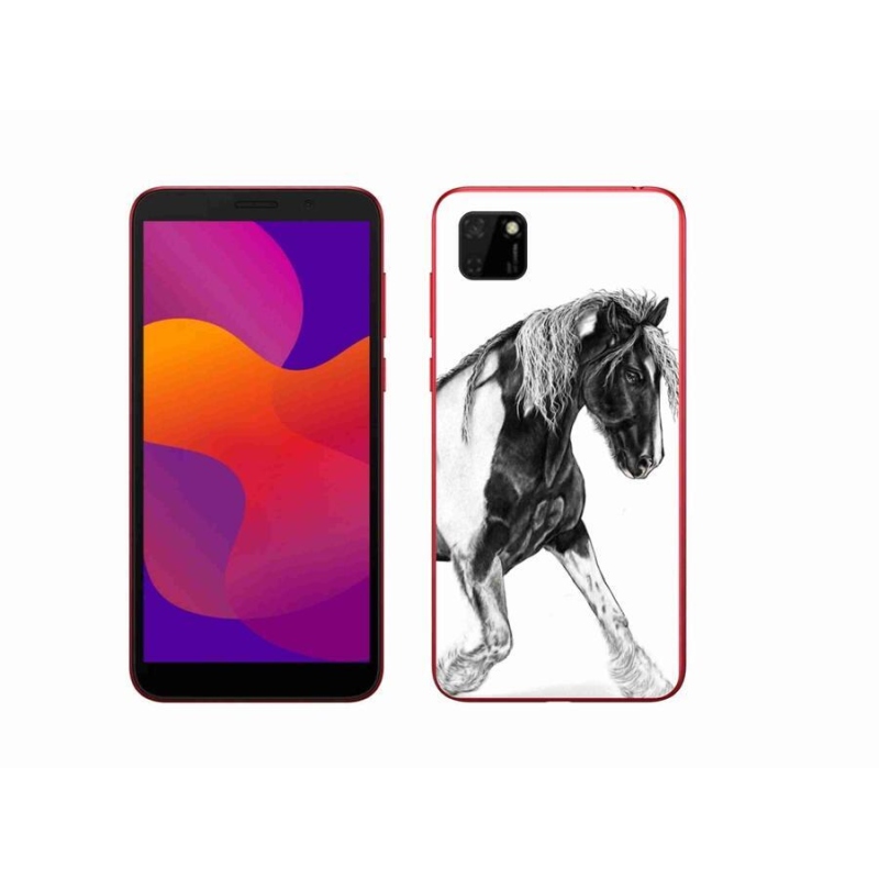 Gelový kryt mmCase na mobil Honor 9S - kůň