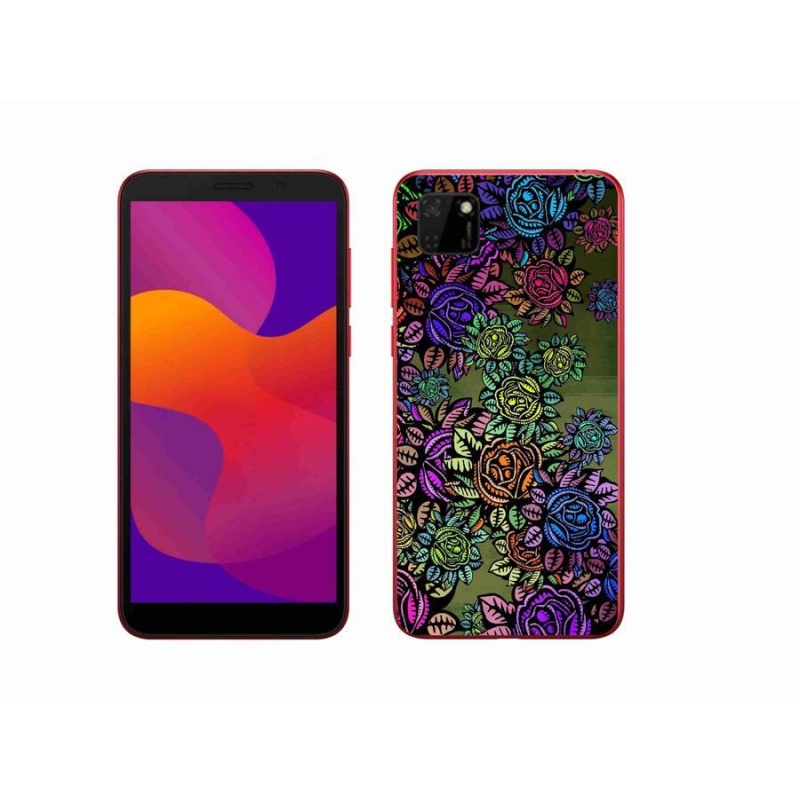 Gelový kryt mmCase na mobil Honor 9S - květiny 6