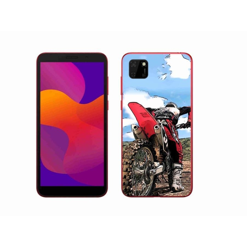Gelový kryt mmCase na mobil Honor 9S - moto