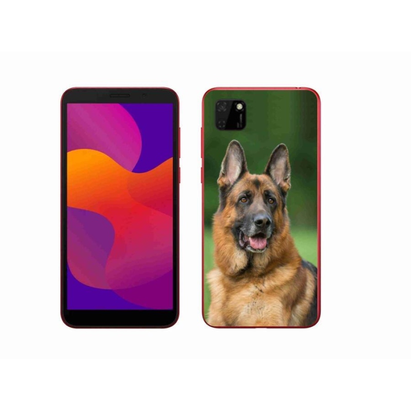 Gelový kryt mmCase na mobil Honor 9S - německý ovčák