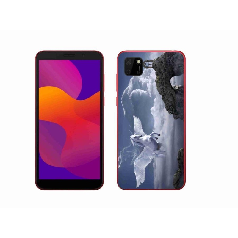 Gelový kryt mmCase na mobil Honor 9S - pegas