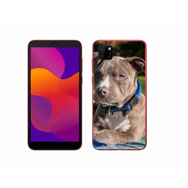 Gelový kryt mmCase na mobil Honor 9S - pitbull