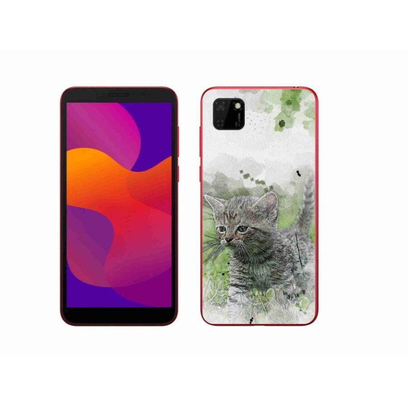 Gelový kryt mmCase na mobil Honor 9S - roztomilé kotě 1