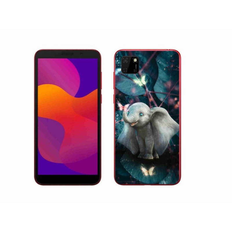 Gelový kryt mmCase na mobil Honor 9S - roztomilý slon