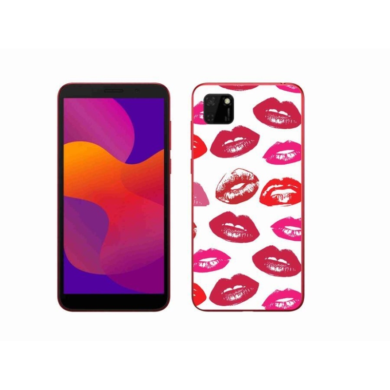 Gelový kryt mmCase na mobil Honor 9S - rty