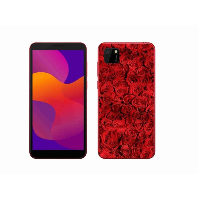 Gelový kryt mmCase na mobil Honor 9S - růže