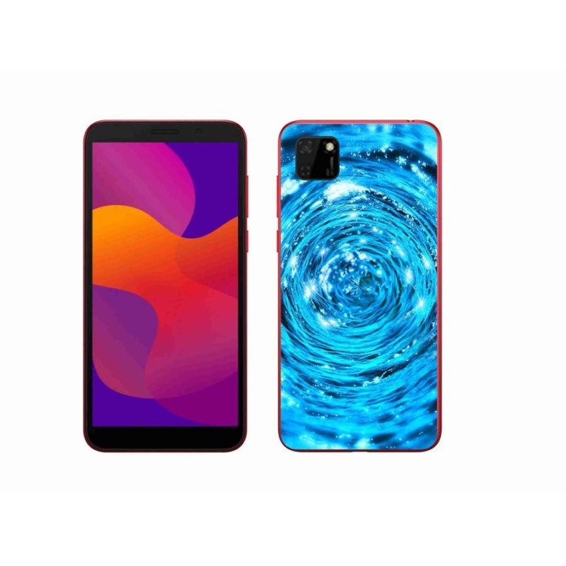 Gelový kryt mmCase na mobil Honor 9S - vodní vír