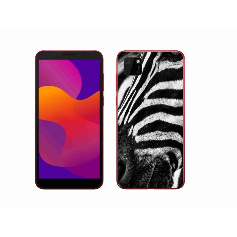Gelový kryt mmCase na mobil Honor 9S - zebra