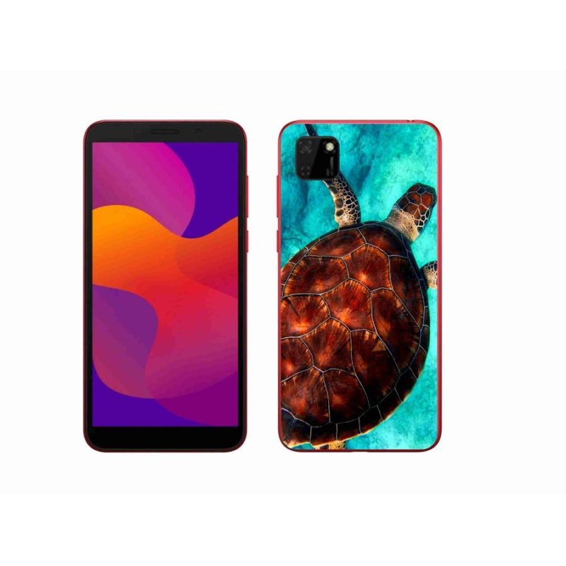 Gelový kryt mmCase na mobil Honor 9S - želva