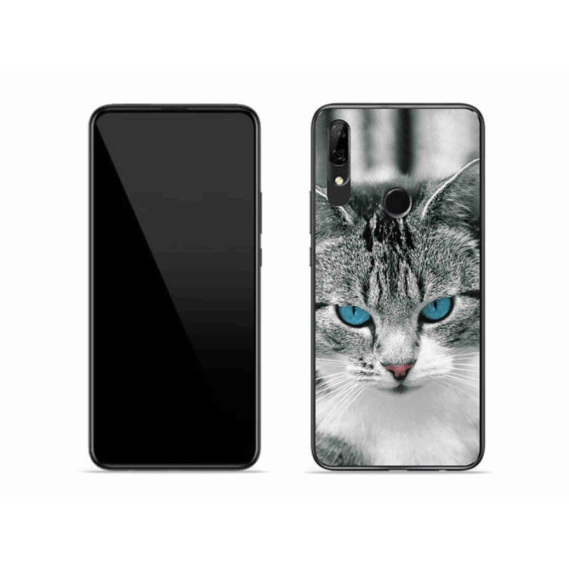 Gelový kryt mmCase na mobil Honor 9X - kočičí pohled 1