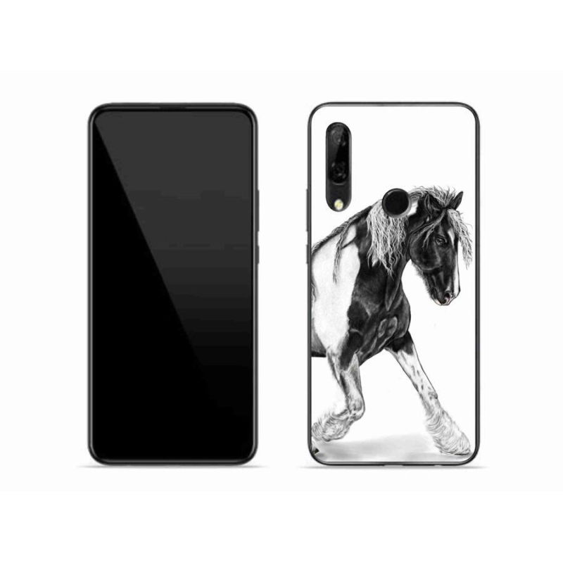 Gelový kryt mmCase na mobil Honor 9X - kůň