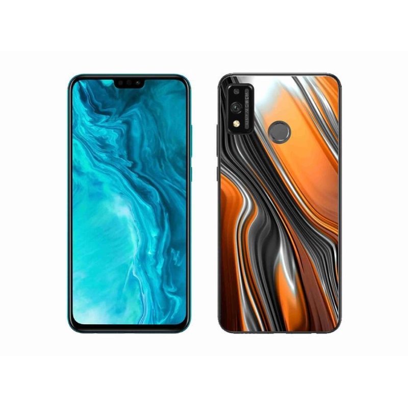 Gelový kryt mmCase na mobil Honor 9X Lite - abstrakt 3