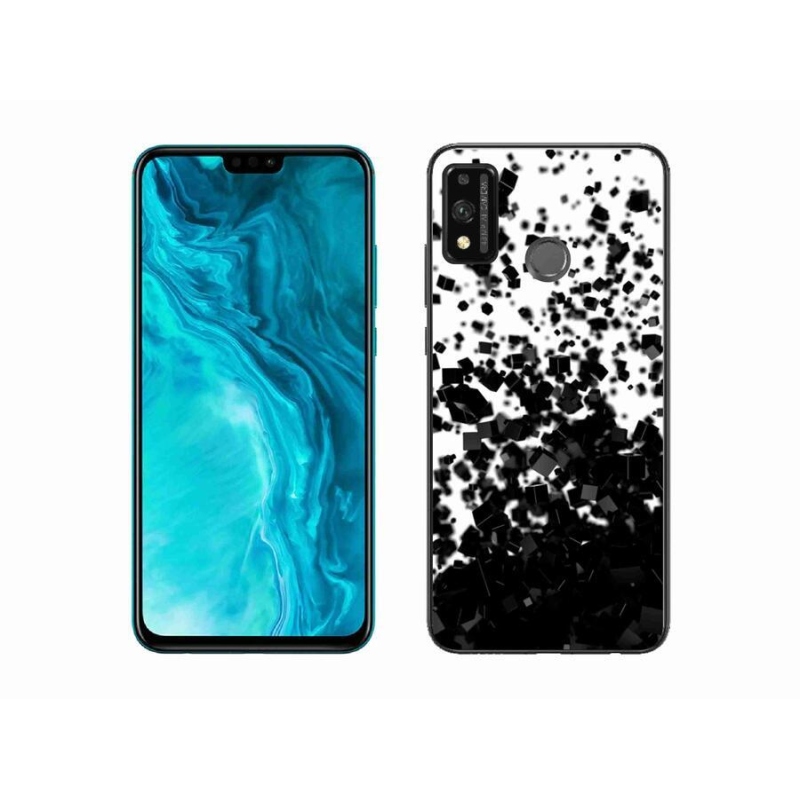 Gelový kryt mmCase na mobil Honor 9X Lite - abstraktní vzor 1