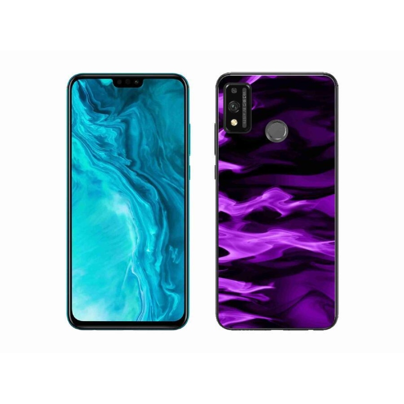 Gelový kryt mmCase na mobil Honor 9X Lite - abstraktní vzor 9
