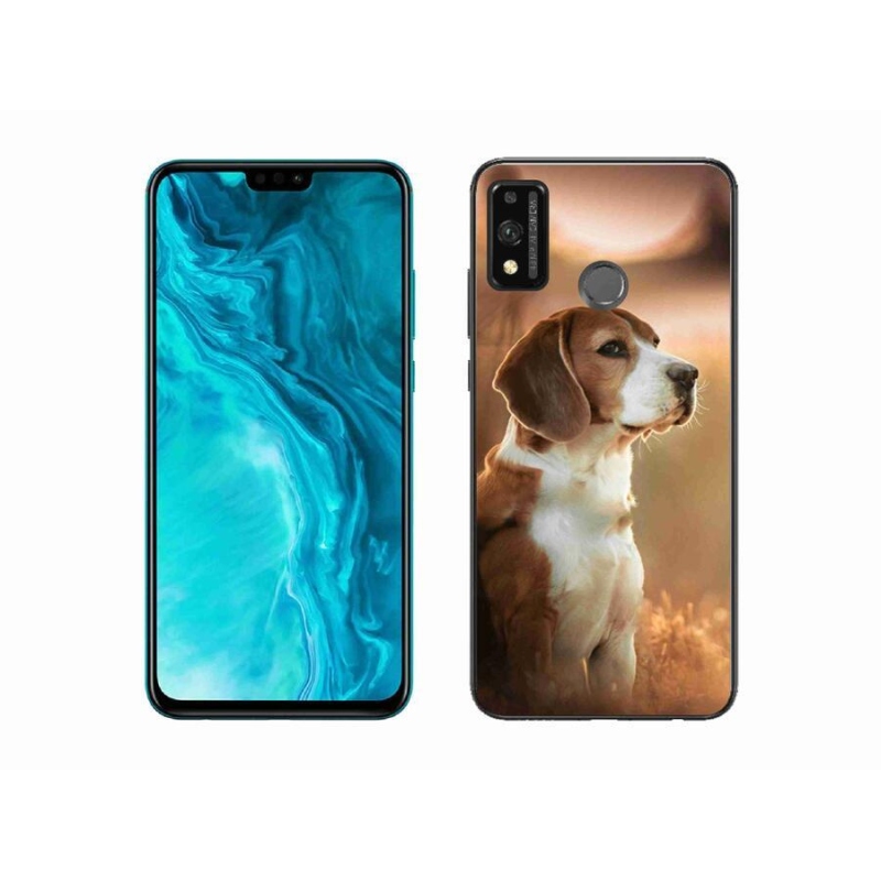 Gelový kryt mmCase na mobil Honor 9X Lite - bígl