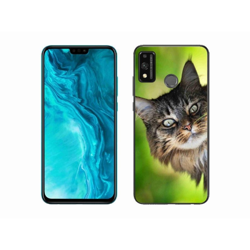 Gelový kryt mmCase na mobil Honor 9X Lite - kočka 3