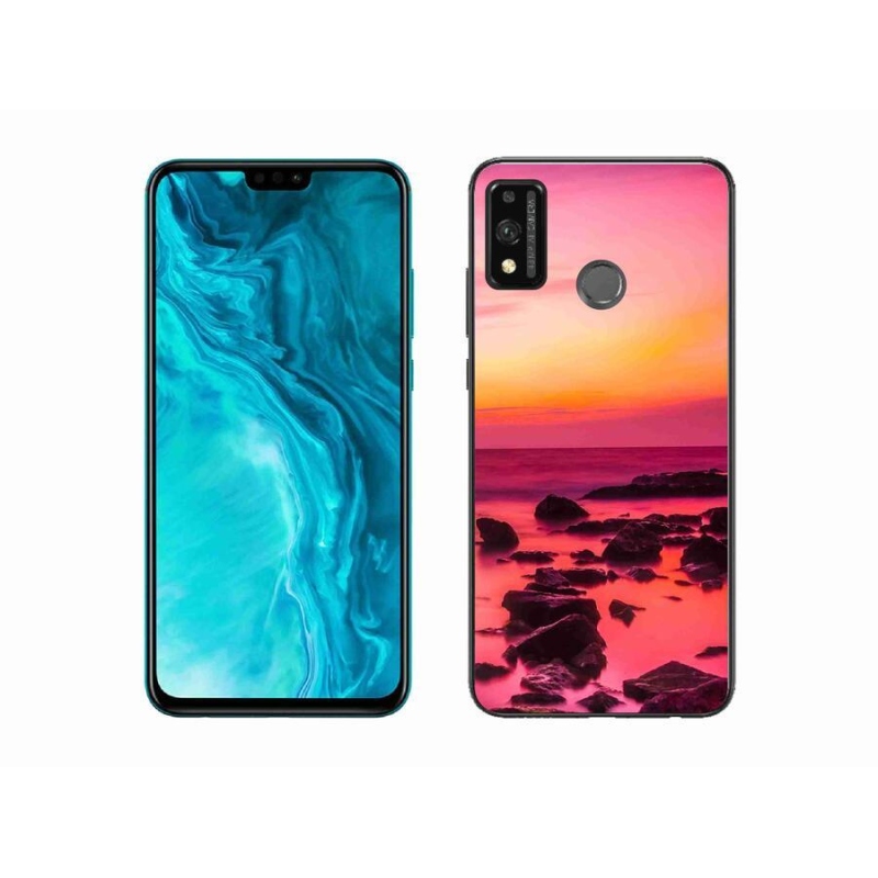 Gelový kryt mmCase na mobil Honor 9X Lite - moře a záře