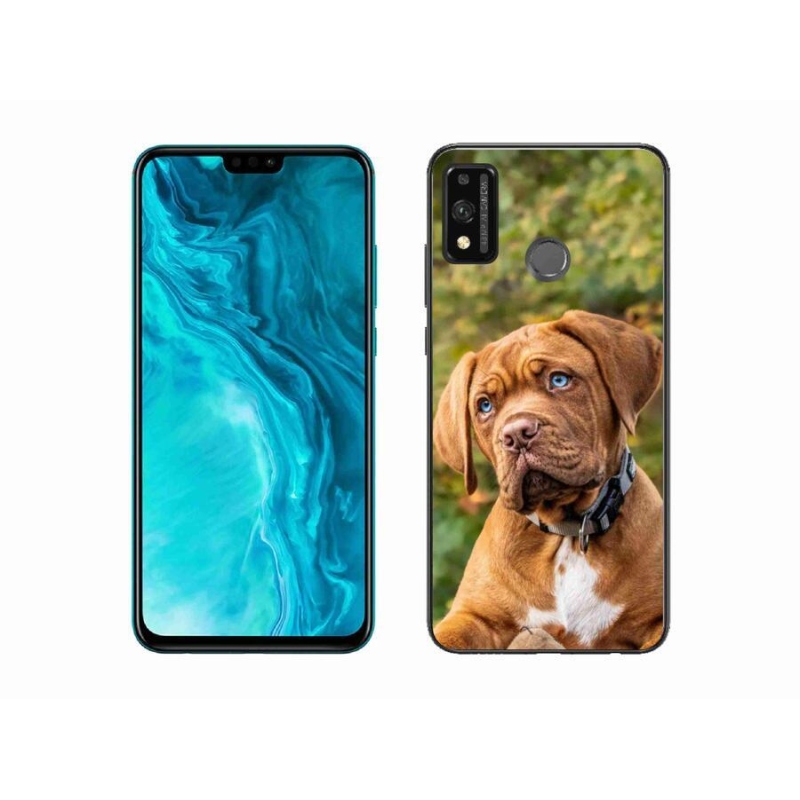 Gelový kryt mmCase na mobil Honor 9X Lite - štěně