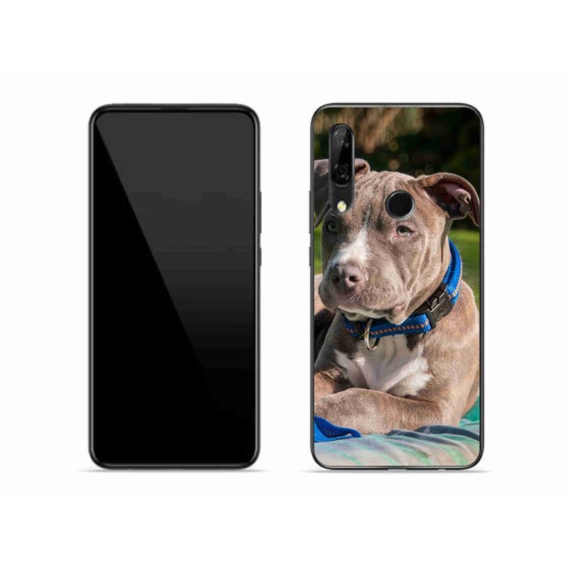 Gelový kryt mmCase na mobil Honor 9X - pitbull