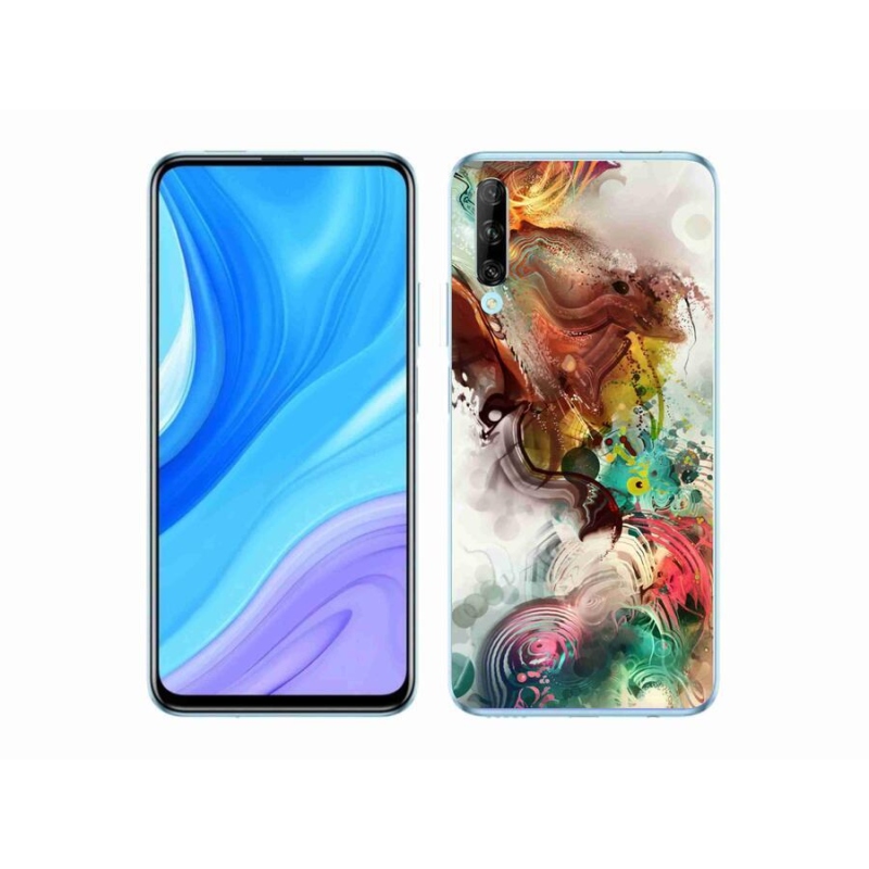 Gelový kryt mmCase na mobil Honor 9X Pro - abstrakt 1